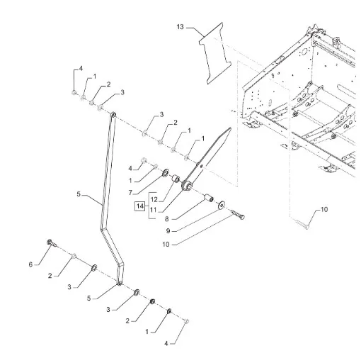 47461813 - Втулка дистанционная